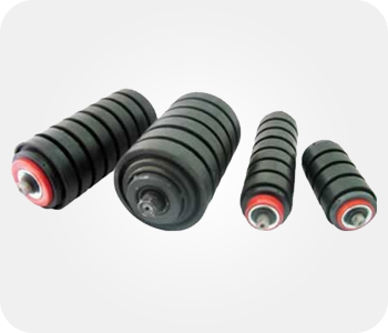 Konveyör Bant Darbe Ve Dönüş Rulo Lastikleri